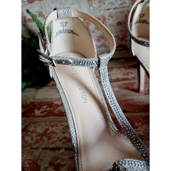 Kate Preston Lula Rhinestone Bow Ankle Sandal - Picture 13 of 16